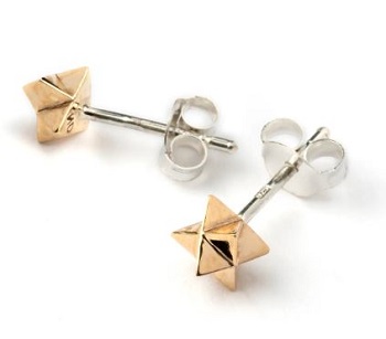 Bronze Ear Tops Jewellery